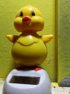 Cute Solar Powered Dancing Chick Toy