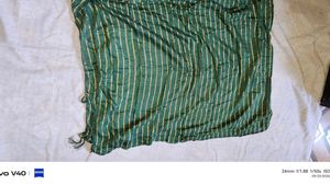 Green Striped Dupatta
