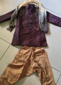 Boys' Kurta Set - Festive Style