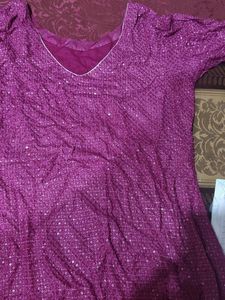 Sparkling Purple Blouse
