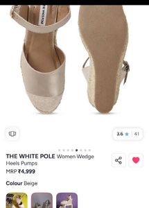 Gold Espadrille Wedge Sandals