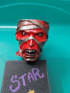 Creepy Mummy Head Figurine