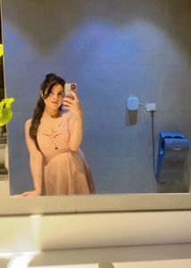 Cute Pink Skater Dress