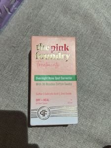 The Pink Foundry Overnight Acne Spot Corrector