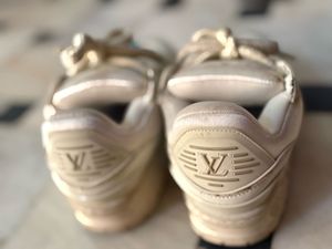 White Lace-Up Sneakers