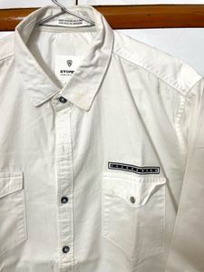 Men's Classic White Long Sleeve Shirt