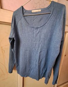 Blue Pullover Sweater