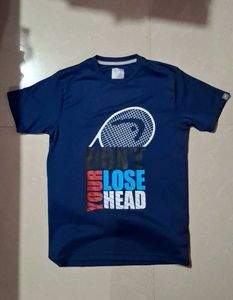 Women's Navy Blue Graphic T-Shirt