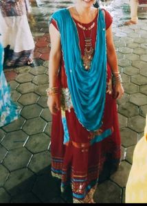 Navratri special Designer One piece gown👌❤️