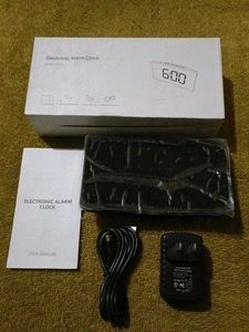 Electronic Alarm Clock - New in Box