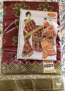 unused Dilip Raashi Exclusive Fancy Saree