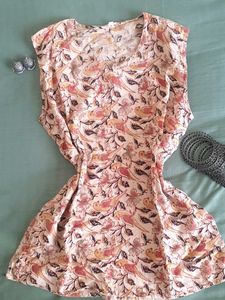 handmade block print short kurti