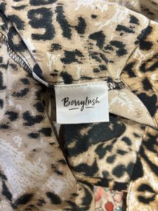 Leopard Print Crop Top
