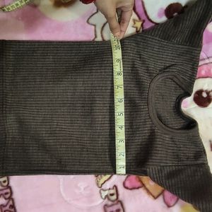 get free ₹99 item Brown Ribbed Lounge Set 2-3years