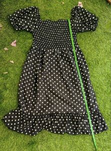 Polka Dots Flare Dress