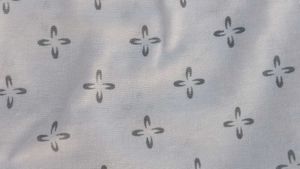 White Printed Cotton Kurta