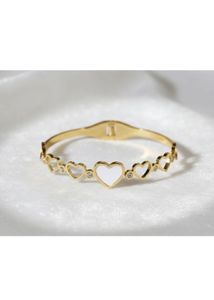 Gold Heart Bracelet