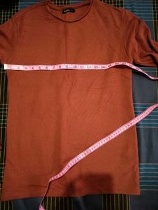 Men's Long Sleeve Textured T-Shirt