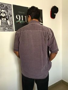 Purple Short Sleeve Shirt