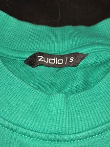 Green Crew Neck Sweatshirt