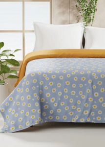 [CLEARANCE] KOPA Blue Floral Cotton 120GSM Dohar