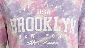 Tie-Dye Brooklyn Crop T-shirt