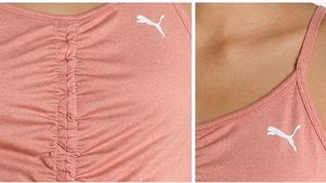 Puma Ruched Tank Top (New with tag) | Dry cell