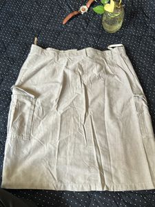A Light Grey Skirt Rarely Used