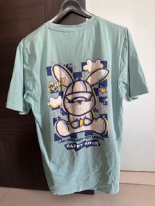 H&amp;M "Enjoy Now Happy Hour" Graphic Tee