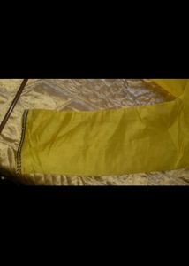 Yellow Embroidered Kurta Set with Dupatta