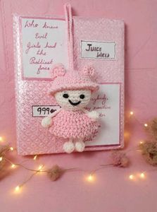 Handmade Crochet Doll Keychain
