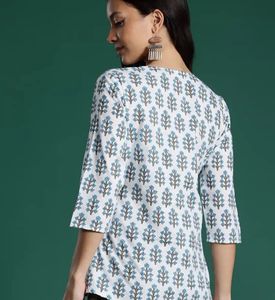 Block Print Cotton Kurti