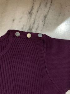 Ribbed Knit Top