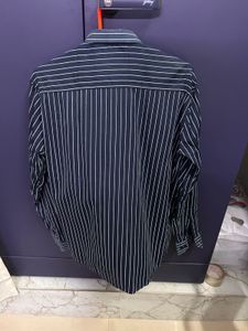 Classic Pinstripe Button-Up Shirt