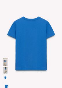 Vibrant Blue Interlock Short Sleeve T-Shirt