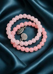 Pink Beaded Bracelet