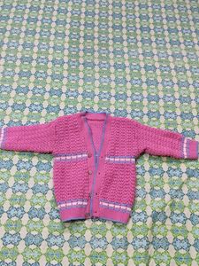 Pink Sweater (2-4years) - On Cash (NO COINS)
