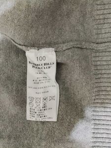 POLO CLUB beverly hills  Grey Cardigan