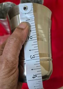 Set of 3 Stainless Steel Glasses