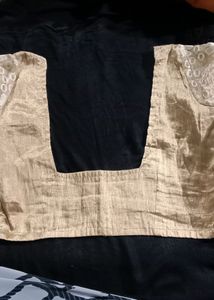 Golden Net Blouse