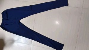 Navy Blue Slim Fit Leggings