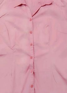 Pink Casual Shirt