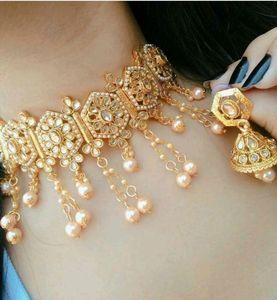 WOMEN 'S ALLOY GOLD PLATED JEWELLERY SET 😍🥰