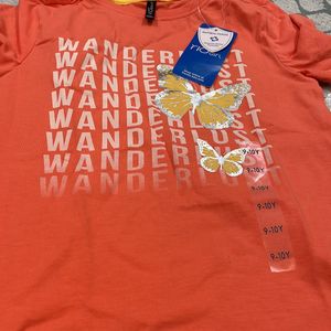 girls tshirt 9-10yr