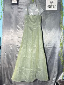 Elegant Green Maxi Dress