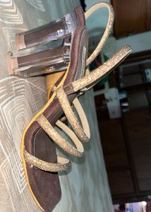 Sparkling  Heels never worn
