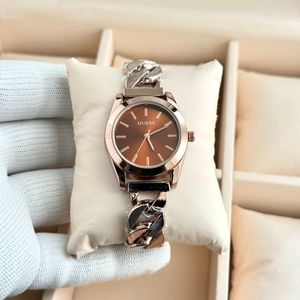 Guess Rose Gold Chain Watch