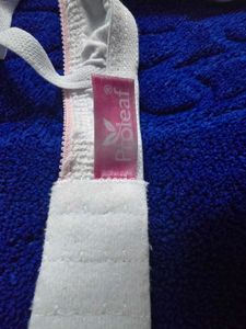 Comfortable White Cotton Bra