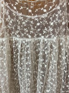 Sheer Lace Mini Dress