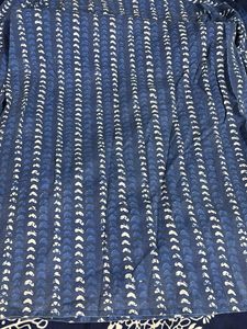 Blue Printed Kurta
